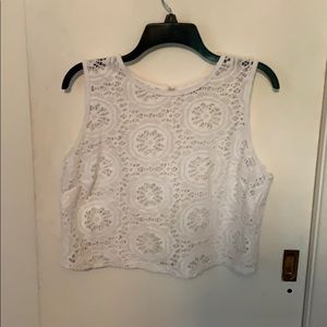 White Lace Top